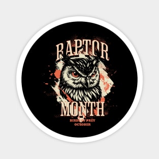 Raptor Month, Owl Magnet